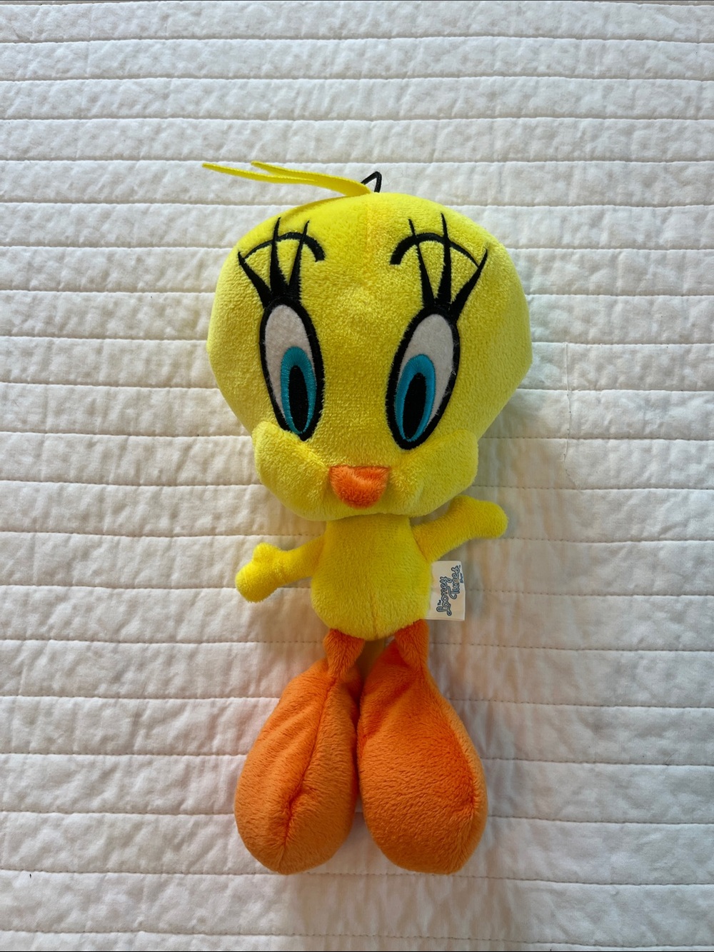 Warner Bros. Yellow and Orange Tweety Plush Stuffed Animal